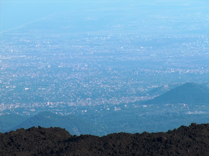 Lumea văzută de pe Etna