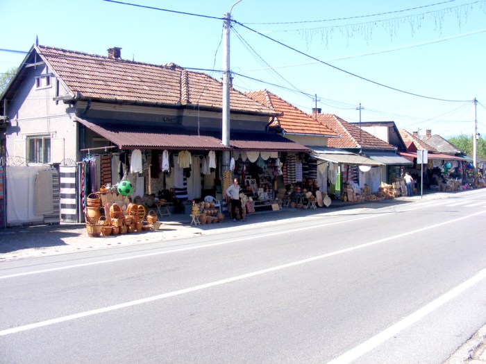 Izvoru Crișului, imagine de la șosea